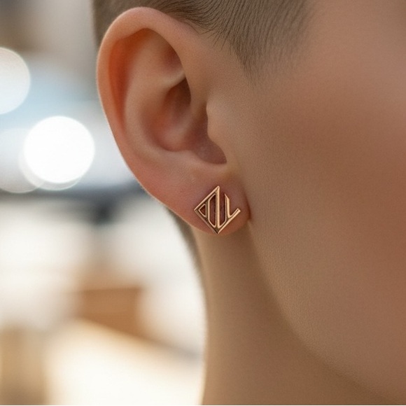 Jewelry - B1G1Free Elegant Gold Geometric Earrings